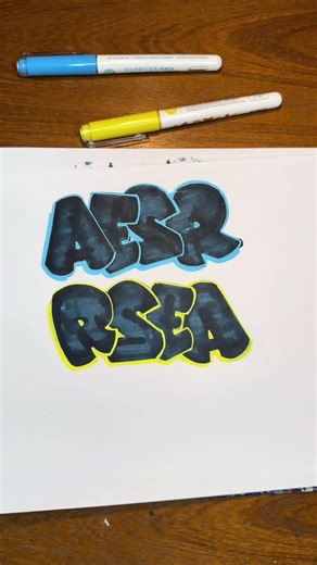 Exploring Creative Graffiti with Acrylic Pens