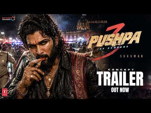 Pushpa 3: The Rampage🔥|Trailer (Hindi) Concpet |Allu Arjun |Vijay Deverkonda|Rashmika| Fahadh
