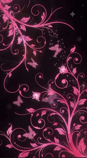 Vector Flourish Live iPhone Wallpaper