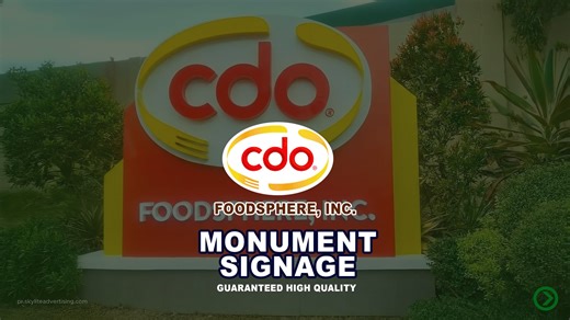 CDO Monument Sign by SKYLITE