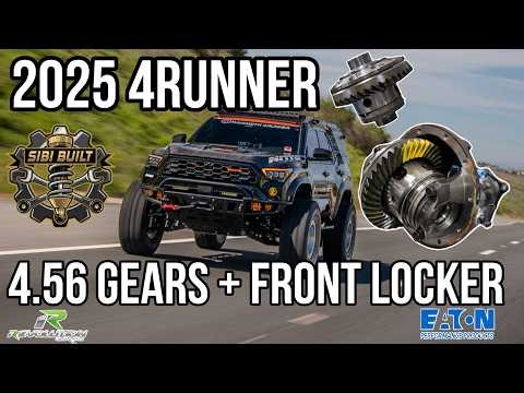 6th gen 4runner gets 4.56 GEARS + Front LOCKER Full Install & Review!