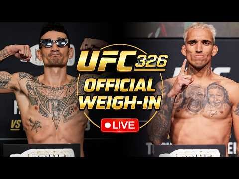 UFC 326: Holloway vs. Oliveira 2 Official Weigh-In LIVE Stream | MMA Fighting