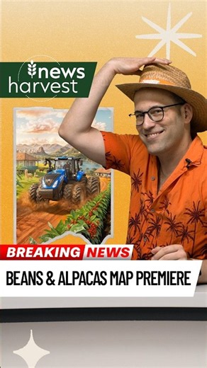 News Harvest | Beans & Alpacas GAMEPLAY, Q&A, and... cats?