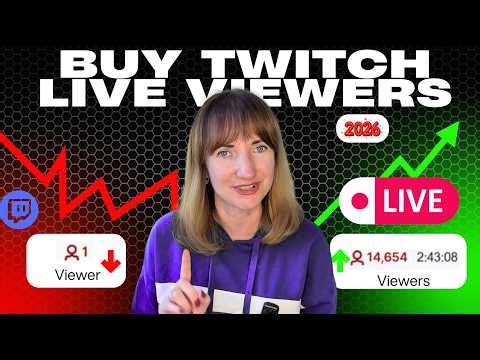 Buy Twitch Viewers and Buy Twitch Chatbots | Grow Your Live Stream with real viewers and chatters