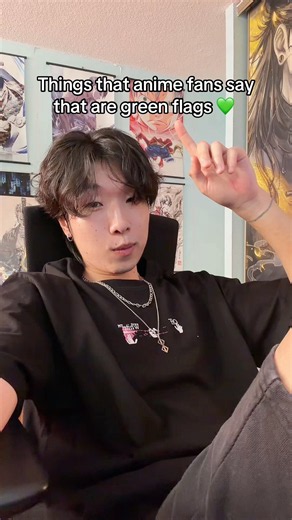 The type of anime fans that are green flags 😌
