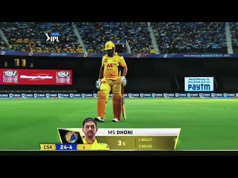 CSK vs MI IPL 2021 Highlights | Dhoni vs Rohit Epic Clash 💛💙