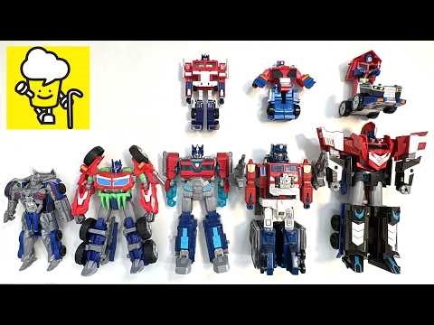 Transformers Optimus Prime collection simple transformation one step transform トランスフォーマー 變形金剛