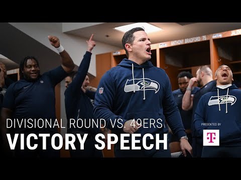 Head Coach Mike Macdonald's Victory Speech After The Divisional Round Win vs. the 49ers