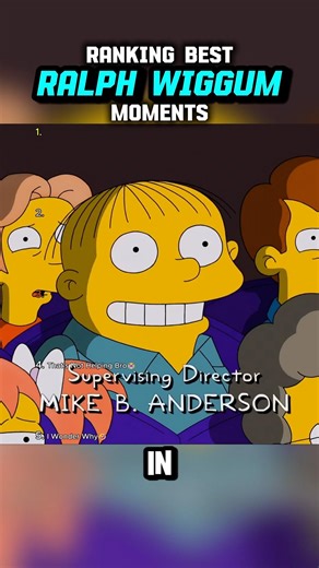 Ralph Wiggum Best Moments 😭 #shorts