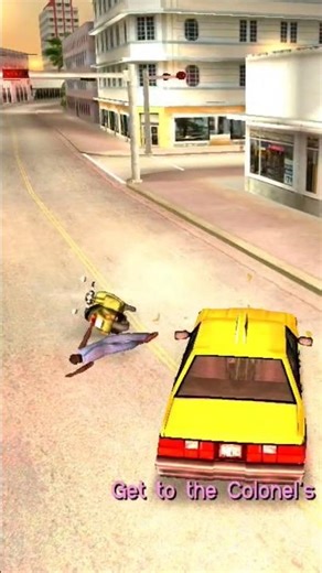 car accident 😞😞 #gta #gtavicecity #ps2