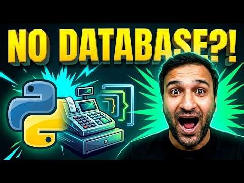 I Built a POS System Using ONLY Python Dictionaries!