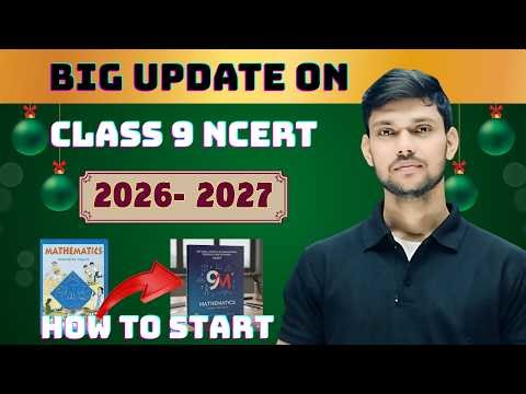 Class 9th maths l Big update on class 9th l Ncert l 2026-27 l New syllabus update 2026