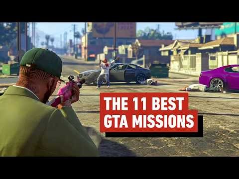 The 11 Greatest GTA Missions - From Wild Heists to Jetpack Joyrides