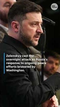Russia launches attack on Kyiv ahead of Trump-Zelenskyy talks