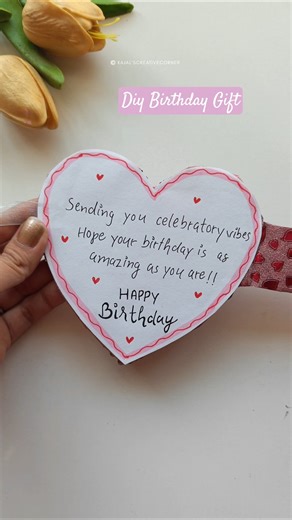 DIY CUTE Birthday GIFT BOX in 5 Minutes! #giftideas #birthdaygift