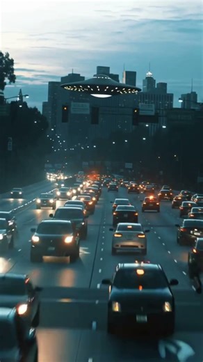 Flying Saucer Appears on a Busy Highway | Shocking UFO Sighting