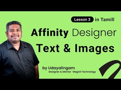 Affinity Software Tutorial 3 | Color, Gradient & Stroke System Explained | Tamil
