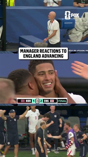 Respect from both sides after the final whistle between England and Norway