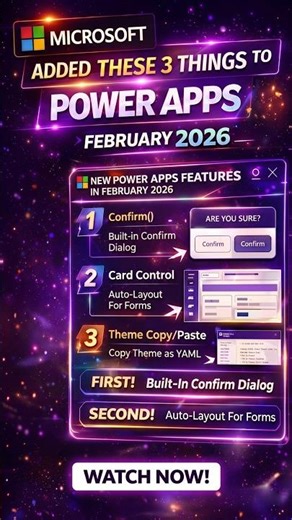 Power Apps 2026 Update ⚡ 3 Features That Change Everything