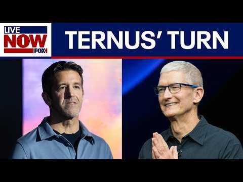 Tim Cook steps down as Apple CEO, John Ternus to replace him