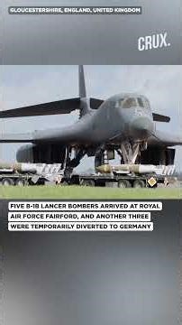 US Drops GBU-57 Bunker Buster Bombs on Iran? B-1B, B-52 Bombers Land in UK