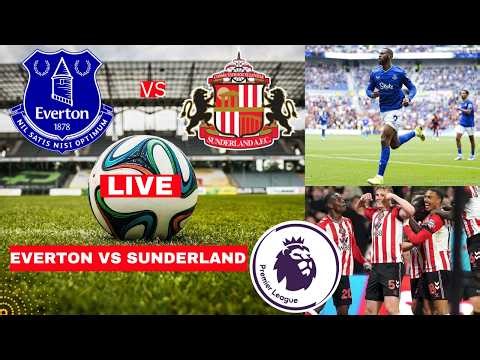 Everton vs Sunderland Live Stream Premier League Football EPL Match Score Commentary Highlights Vivo