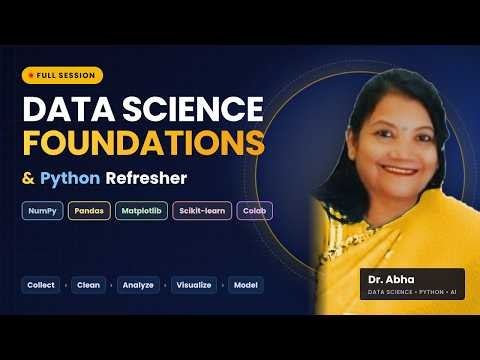 Data Science Foundation & Python Refresher| Build_strong foundation_Data Science‪@drabhakhandelwal‬|