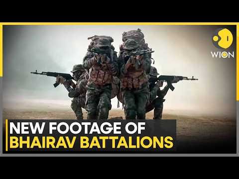 Indian Army Shares New Footage of Bhairav Battalion: India's Hybrid Warfare Strength | WION News