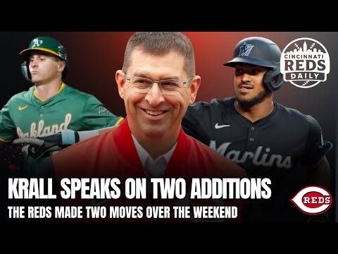 Cincinnati Reds President Nick Krall Explains JJ Bleday Signing, Dane Myers Trade