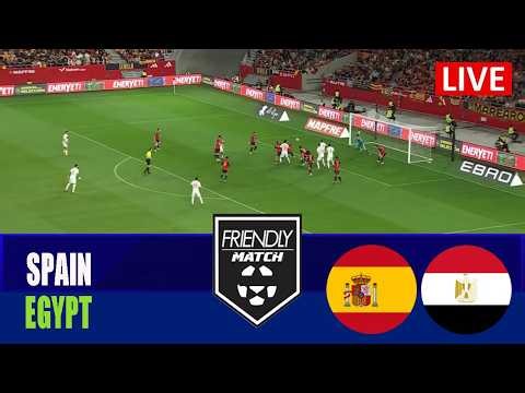 SPAIN vs EGYPT 0-0 | 2026 International Friendly | Match Highlights