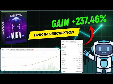 Aura Neuron EA MT4 | BEST AI Forex Robot for EURUSD & XAUUSD (Gold) | Neural Network Trading