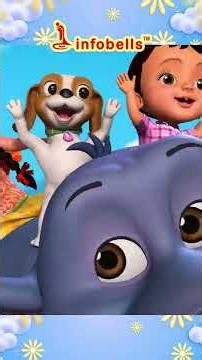 हाथी राजा कहाँ चले-Hathi Raja Kahan Chale | Hindi Nursery Rhyme & Hindi Poem | Infobells #hathiraja