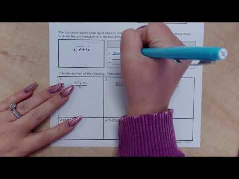 Dividing Polynomials | Algebra 1 | Math with Mrs. B