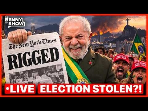 🚨Brazil Election Rigged and STOLEN?! Impossible Results, Illegal Rulings, Late Vote Dump…Voters RAGE