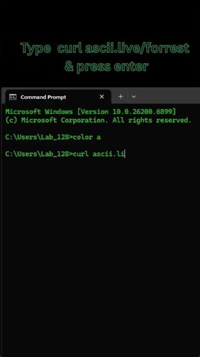 ⚡ CMD Tricks That Make You Look Like a Hacker 😎Try this in Command Prompt! 💻🔥 #commandpro #viral