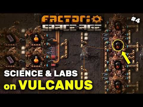 Factorio Space Age Megabase Vulcanus Main Base