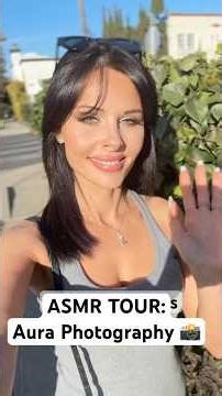 Did you know there’s a camera for energy? ASMR Tour Aura Photography 📸 #asmrshorts #asmrvlog
