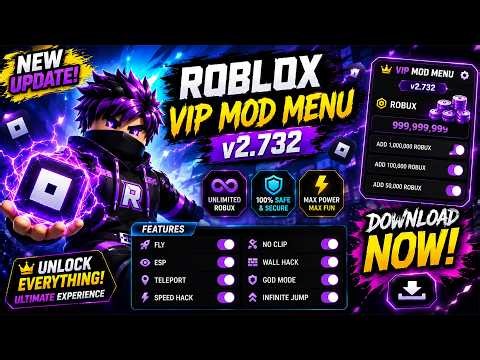 Roblox Mod Menu v2.732.1043 Unlimited Robux ROBLOX MOD MENU Roblox Mod Apk Unlimited Robux