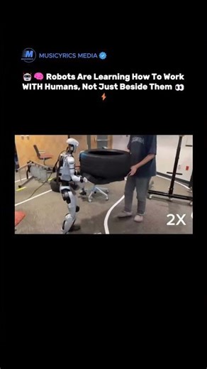 🤖🧠 Robots Are Learning How To Work WITH Humans, Not Just Beside Them 👀⚡