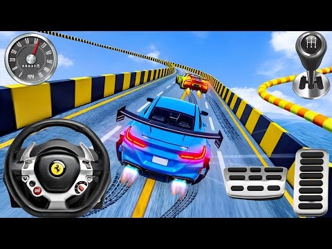 🚗🔥 Ramp Car Stunts Game Car Game | Extreme Mega Ramp Driving Challenge 🎮