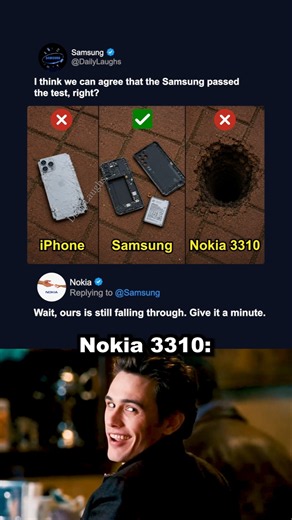 Samsung Barely Survived The Drop Test 📱💀
