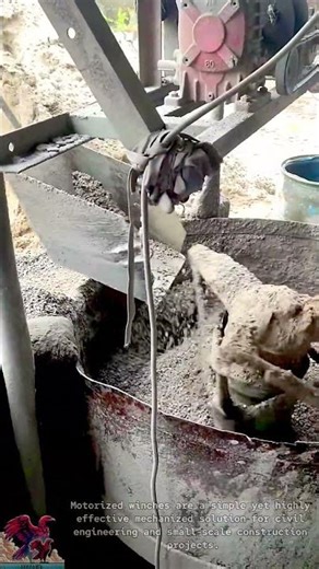 Electric Winch for Heavy Material Lifting