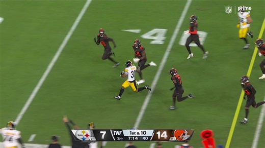 Jaylen Warren's best plays from 126-yard game vs. Browns | Week 4