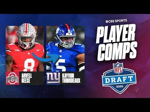 Sportsline computer model reveals 2026 NFL Draft Player Comps 📈🤔