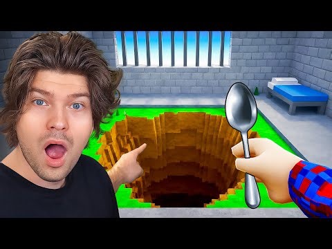 😱СБЕЖАЛ ИЗ ТЮРЬМЫ ИСПОЛЬЗУЯ ЛОЖКУ в Роблокс!