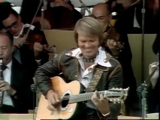 Glen Campbell picked up an acoustic guitar and tore into the ‘William Tell Overture’
