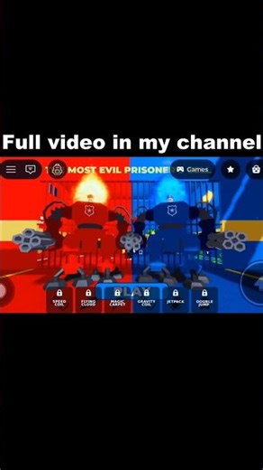 FIRE VS WATER PRISON RUN OBBY! Roblox Escape Challenge | No Commentary | Full Gameplay