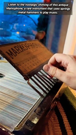 Discover The Unique Sound Of This Rare Antique Marxophone