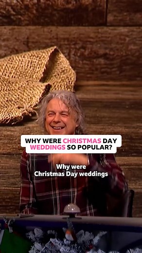 Who’s up for a winter wedding?!❄️❤️ #QI #Comedy #Quiz | BBC One