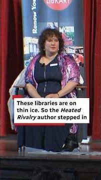 These libraries are on thin ice. So the Heated Rivalry author stepped in